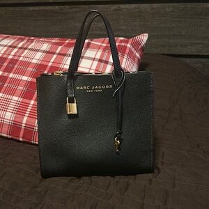 Marc Jacobs Black Leather Tote